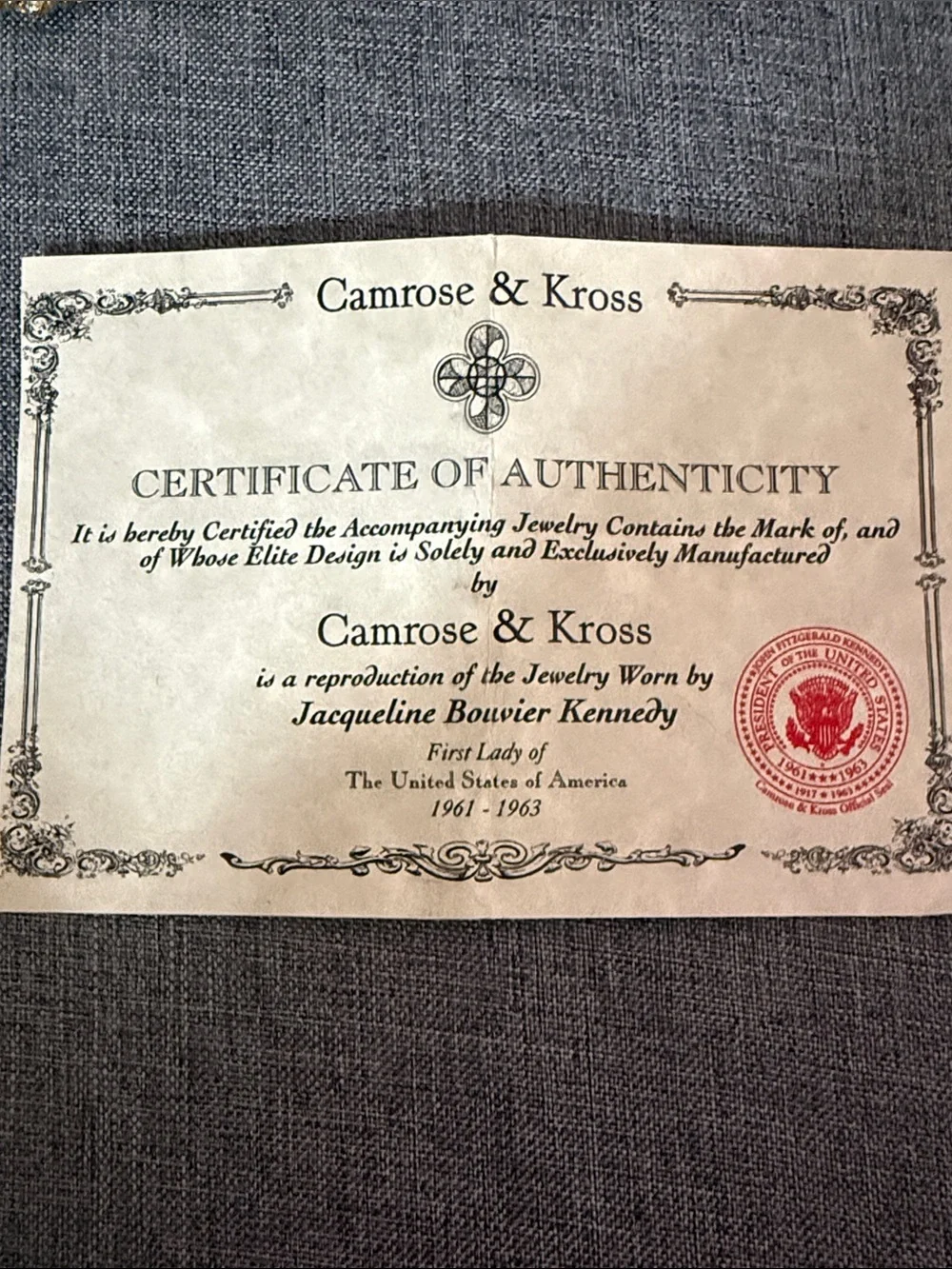 Vintage Camrose & Kross Jacqueline Kennedy gold plated egg bracelet; multi color